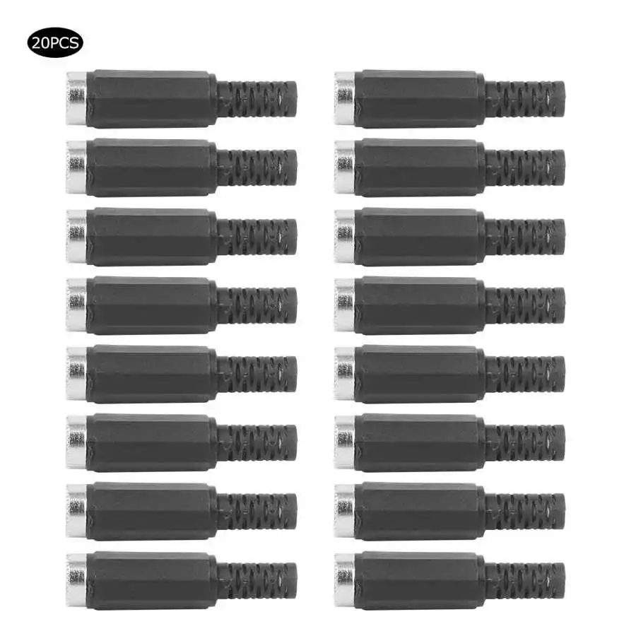 20 шт. 12 В DC Блок питания гнездо панель крепление разъем для штекер Женский Разъем |