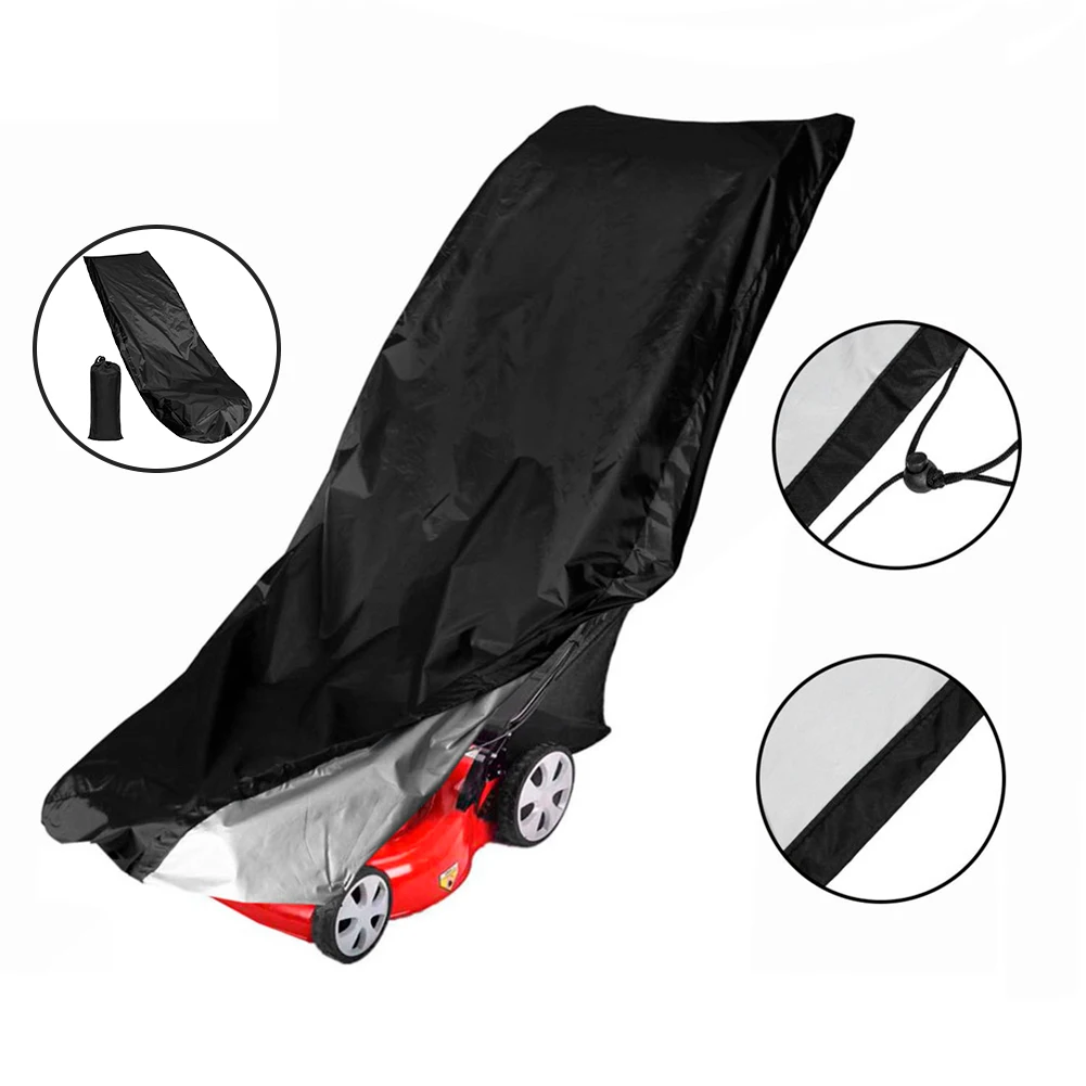 

Waterproof Dust Rain Proof Outdoor Garden Sunscreen Tractor Lawn Mower Cover cover for lawn mowers covering material garden