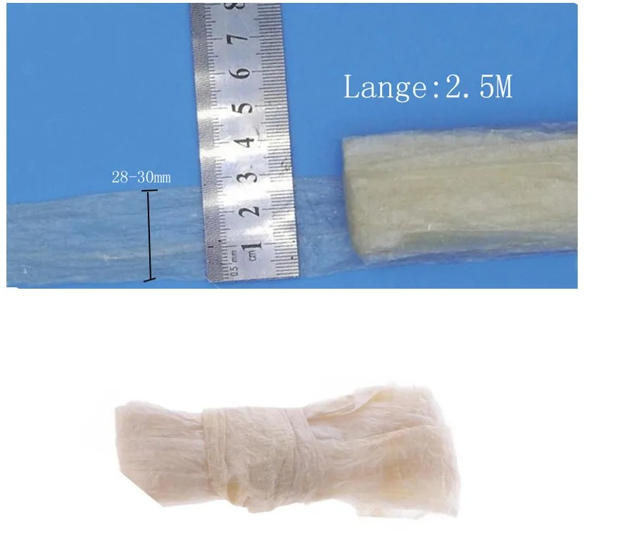 

New 28-30mm Edible Sausage Packaging Tools Sausage Tube Casing for Sausage Maker Machine Hot Dog Hamburger Cooking Tools