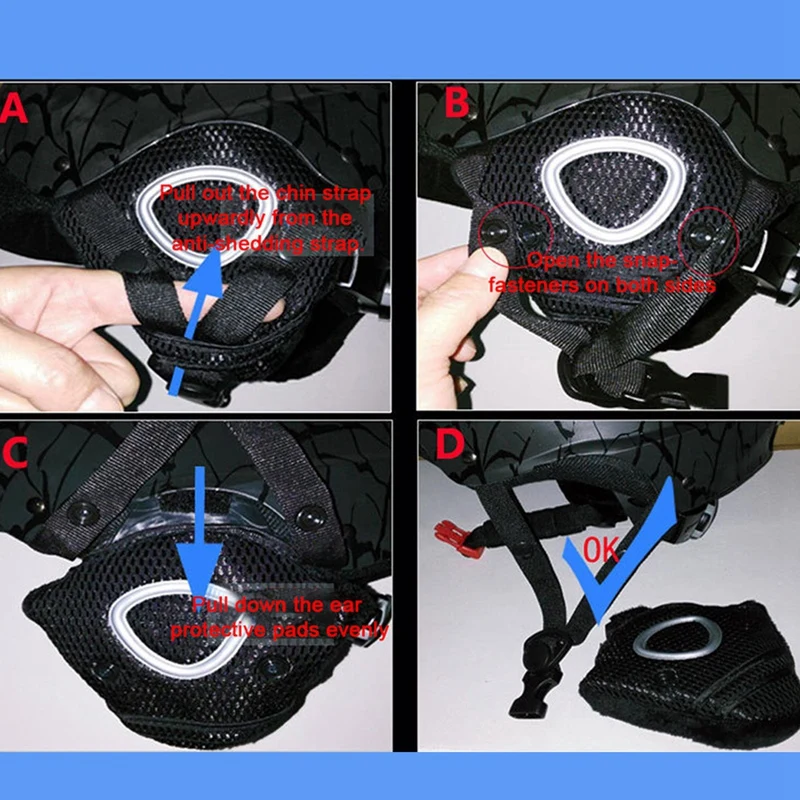 Propro черный M Детский взрослый Сноуборд Лыжный шлем шпон скейтборд лыжный для