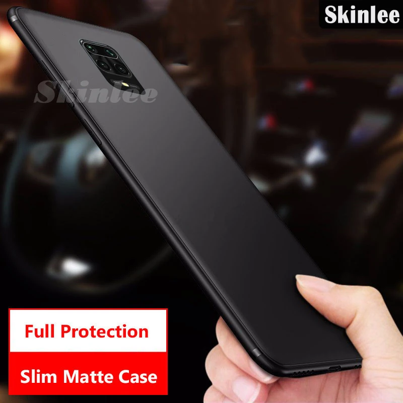 Чехол для телефона Skinlee мягкий силиконовый чехол с полной защитой Xiaomi Redmi Note 9 S