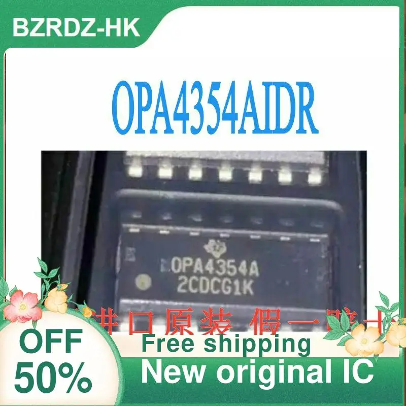 

2-10PCS/lot OPA4354AIDR OPA4354A SOP14 New original IC