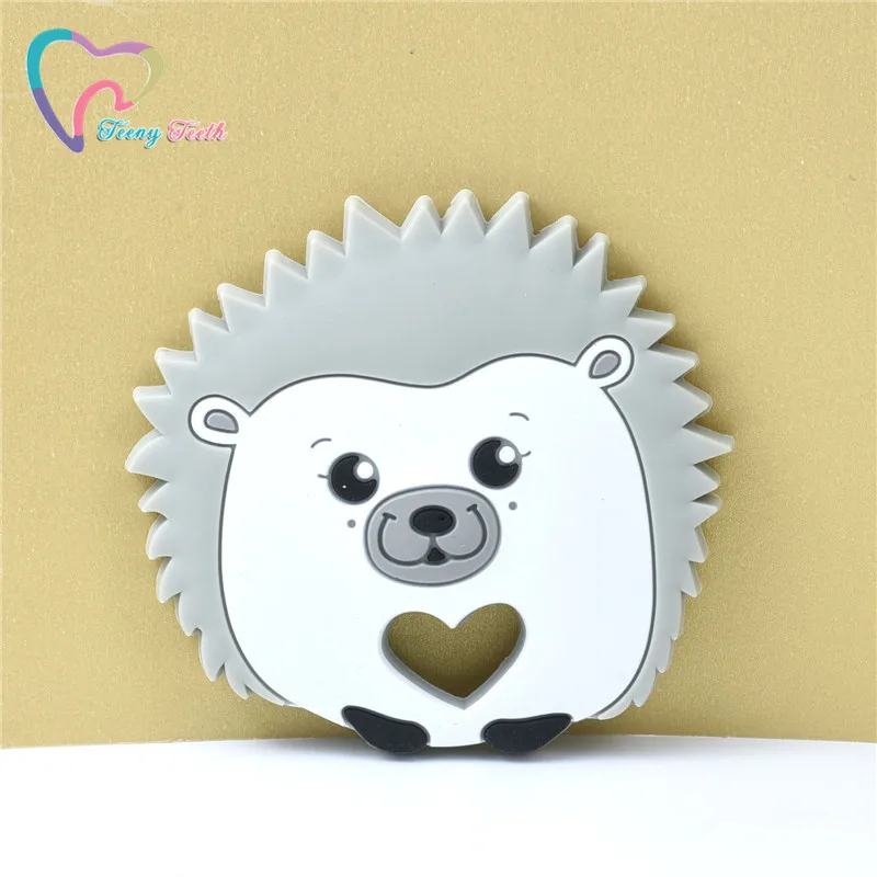 10 шт. 5 видов цветов ежик Силиконовые Детские Прорезыватели грызуны игрушки