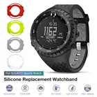 Ремешок силиконовый для спортивных часов Suunto Core, сменный Браслет для смарт-часов, аксессуары для наручных часов