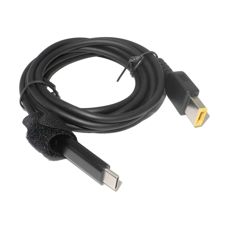 Зарядный кабель USB 3 1 типа C угловой шнур эмулятор PD триггер штекер постоянного
