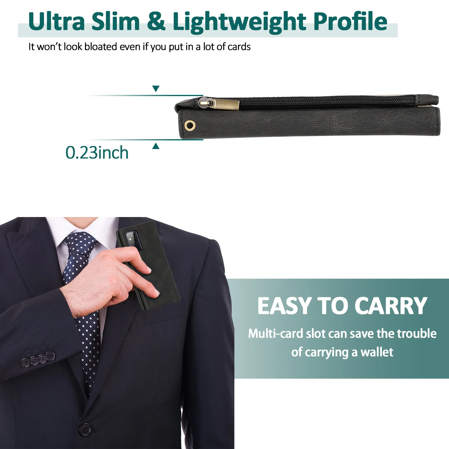 case for samsung galaxy a71 4g 5g a72 luxury leather cards wallet coque funda flip stand phone bags cover with strap zipper free global shipping