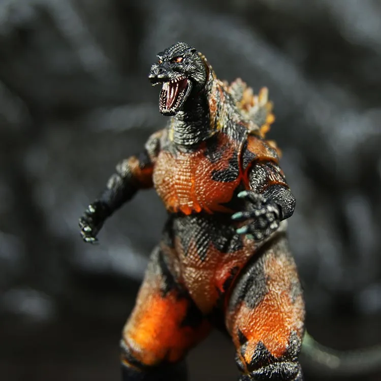 NECA Movie Gojira vs Destoroyah Burning 1995 ПВХ фигурка модель игрушка кукла подарок | Игрушки и