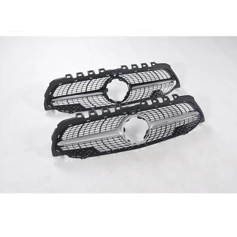 Mesh Grille Hood Grilles for Mercedes A Class W177 2019 2020 2021 Diamond Center Grills A180 A200 Racing Grill | Автомобили и