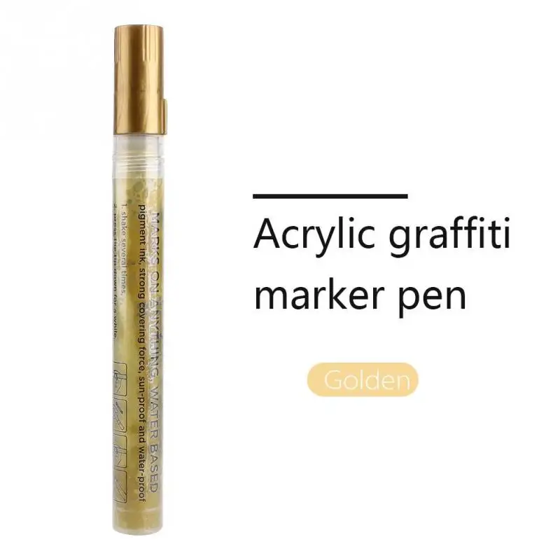 Яркий и красочный акриловый маркер художника ручка для рукоделия скрапбук
