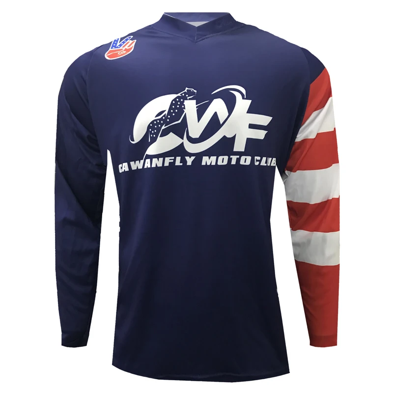 Удобные мужские Горные Джерси MTB горный велосипед одежда DH MX на мотоцикле костюмы