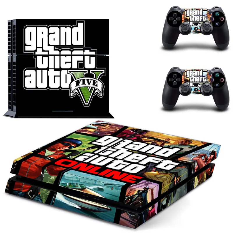 Стикер Grand Theft Auto GTA 5 PS4 стикер Play station 4 Skin PS чехол для PlayStation консоли и контроллера |