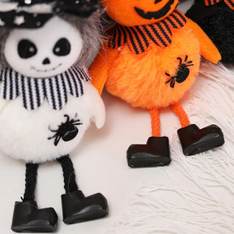 

Halloween Doll Trick Or Treat Horror Party Supplies Halloween Home Party Bar Decoration Pumpkin Broom Doll Gifts Toy