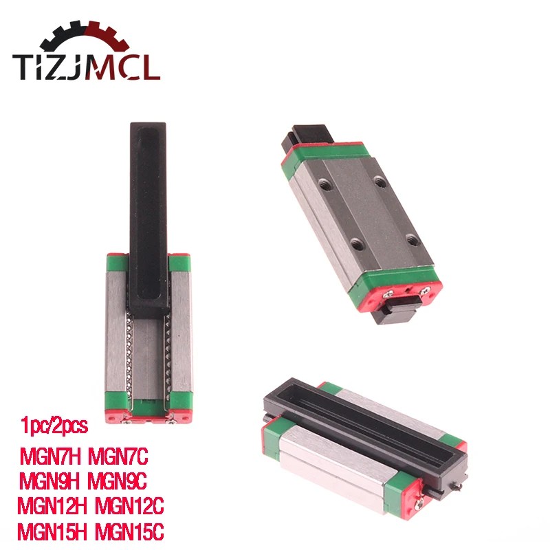 

MGN9H MGN9C MGN12H MGN12C MGN7H MGN7C MGN15H MGN15C Carriage Block For MGN7 MGN9 MGN12 MGN15 Linear Guide 3D Printer CNC Part