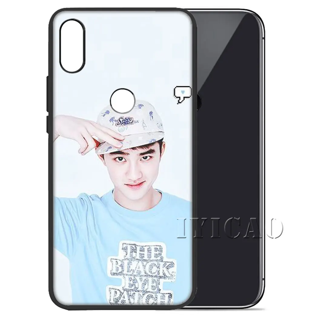 IYICAO EXO D.O. Doh Kyungsoo Soft Silicone Case for Xiaomi Redmi Note 4X 5 6 7 8 Pro 5A Prime |