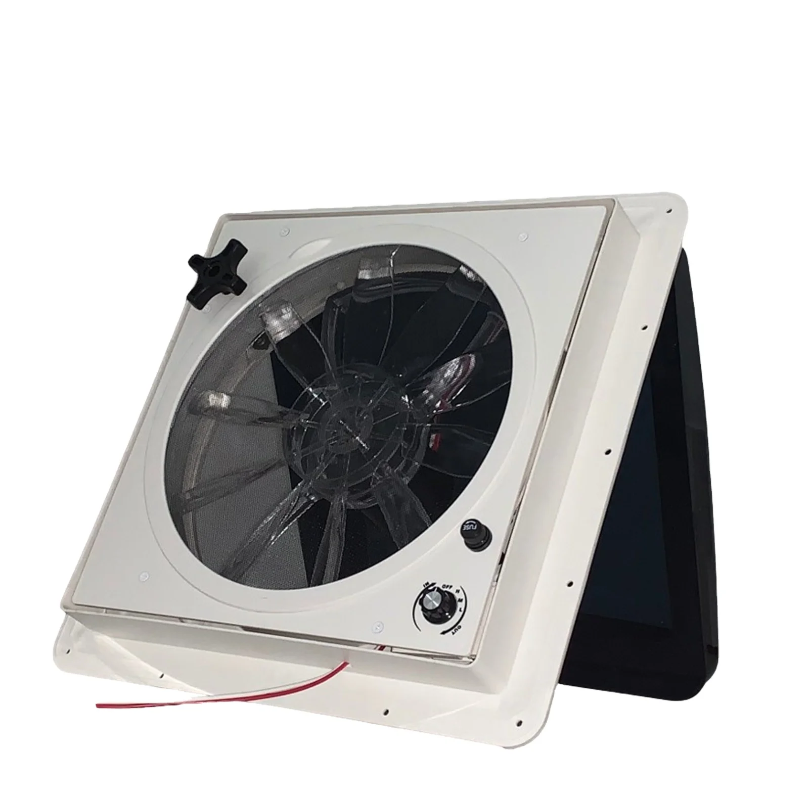 

Hot Sale 14'' CE Caravan Motorhomes Rv Vent Fan Camper Rv Window Recreational Vehicle Manual Control 12V 42x42x28 RV Fan