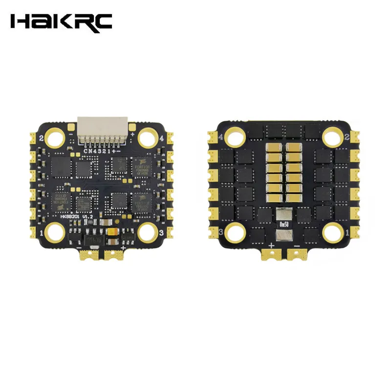 HAKRC 8B35A 35A BLheli_S BB2 2 6S 4 в 1 встроенный датчик тока DShot600 бесщеточный ESC для гоночных