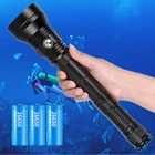 Профессиональный фонарик для дайвинга XHP70.2 супер яркий 26650 светодиодный подводный фонарь 200 м XHP70 IPX8 водонепроницаемая лампа для дайвинга