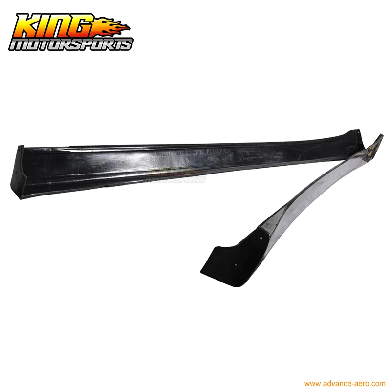 Черная поли Уретановая боковая юбка подходящая для Toyota Camry 2002 2003|side|side skirtsside skirts