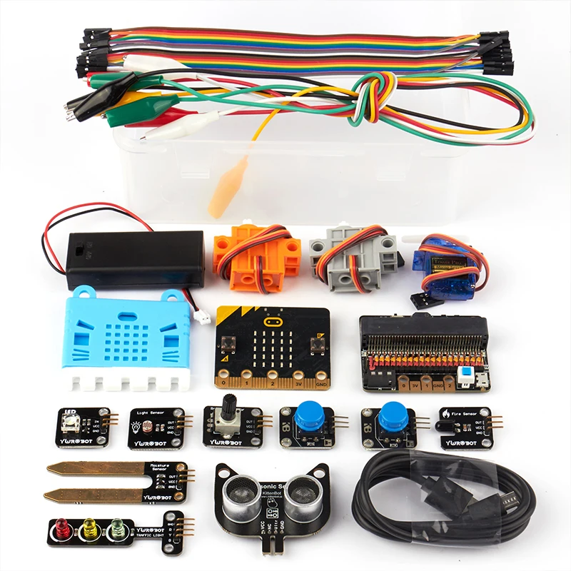 Набор электронных строительных блоков Kittenbot IOBIT | Игрушки и хобби