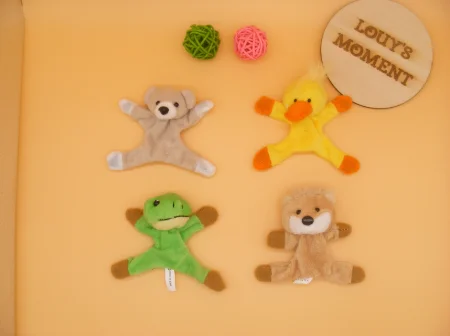 6 шт. милые магнитные наклейки в виде животных на холодильник плюшевые детский