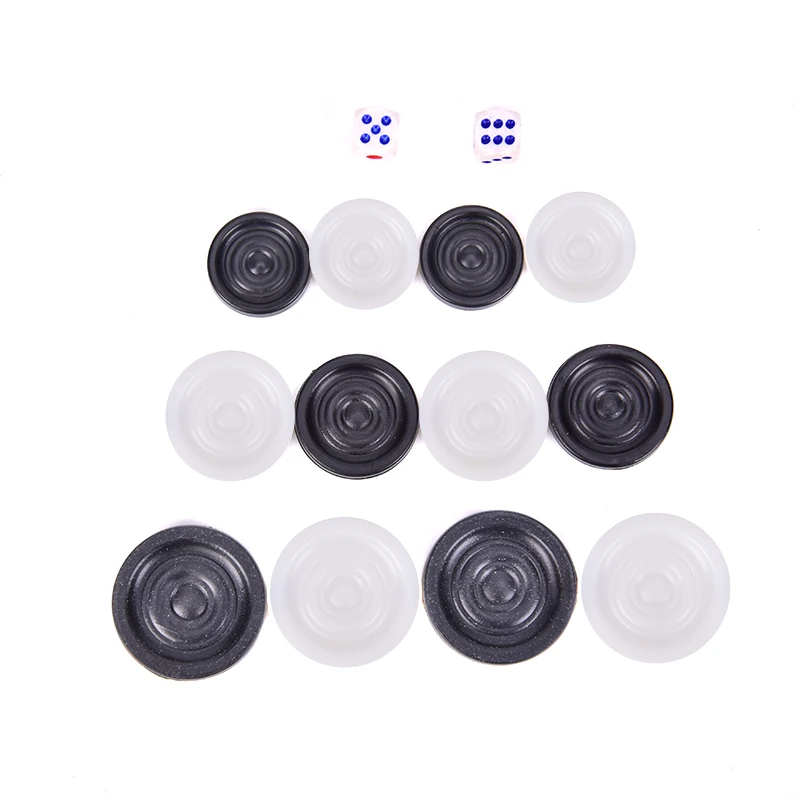 Пластиковые шахматы настольная игра шашки нарды для детей обучение 32 шт.|Шахматы|