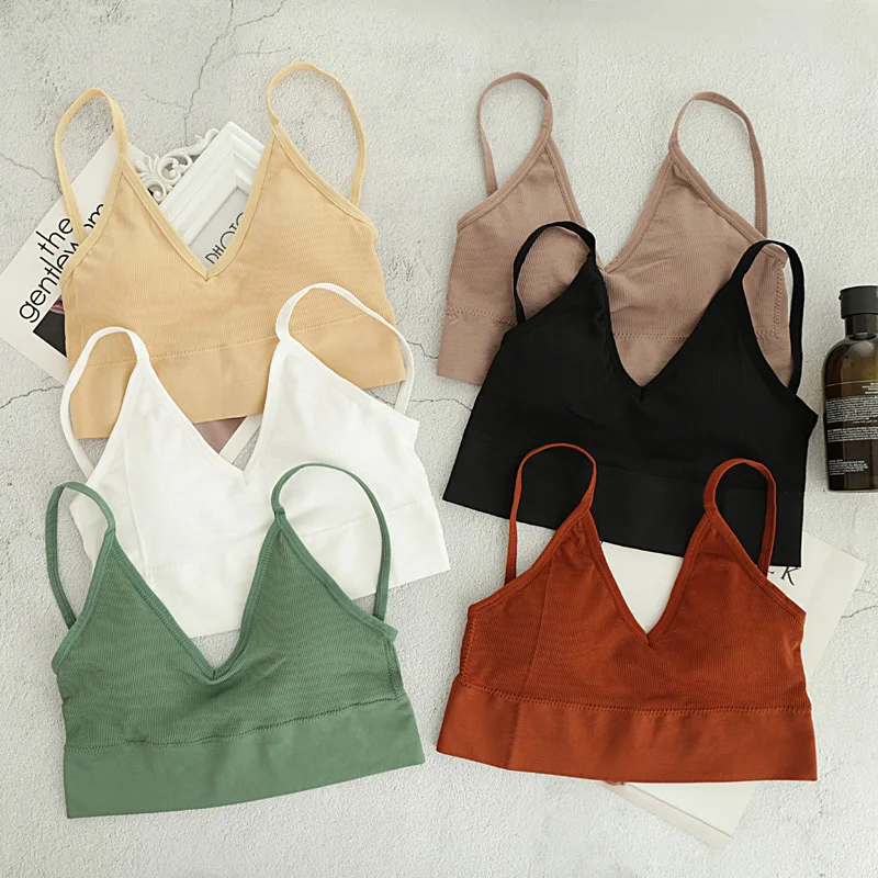 Для женщин бюстгальтер с эффектом пуш ап Фитнес топы без косточек спортивные