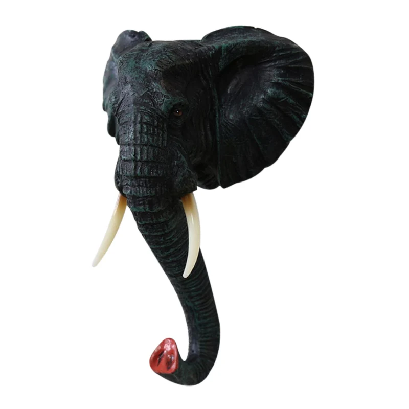

Animal Wall Hooks Coat Hangers Decoration Resin Crafts Simulation Forest Animal Hook Key Holder Wall For Home