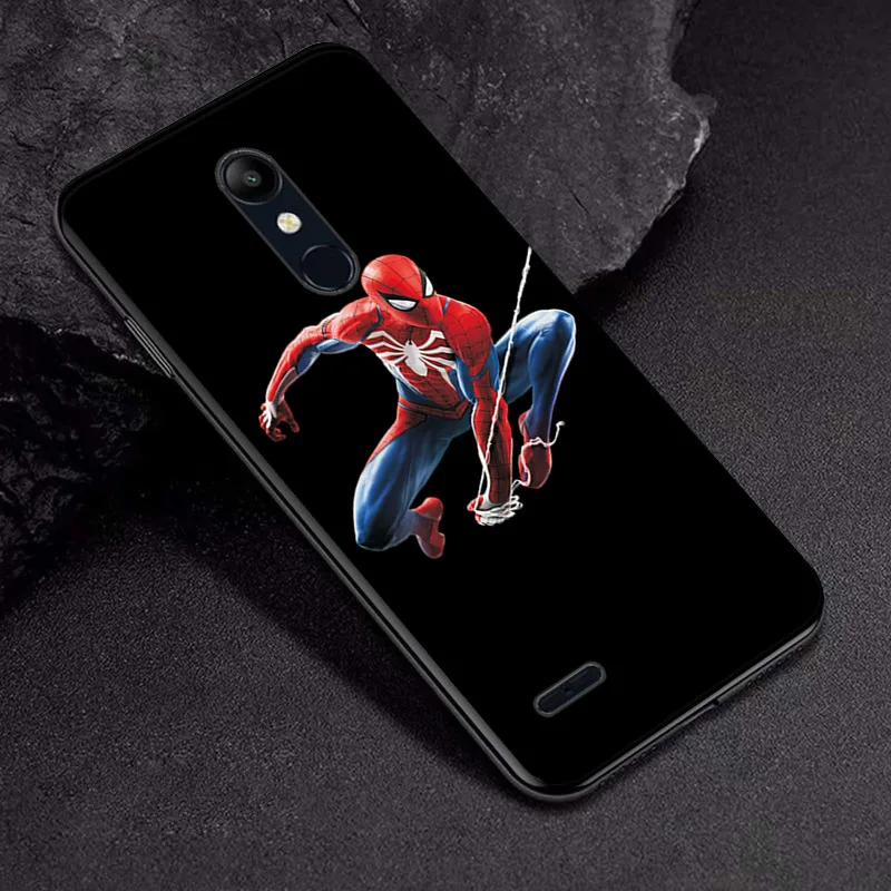 Cute Fashion Phone Case For LG K8 K7 K4 Black TPU Back Cover For LG K8 K10 K40 Case Bumper For LG K12 Plus LG X4 - Цвет: TPUBLK539