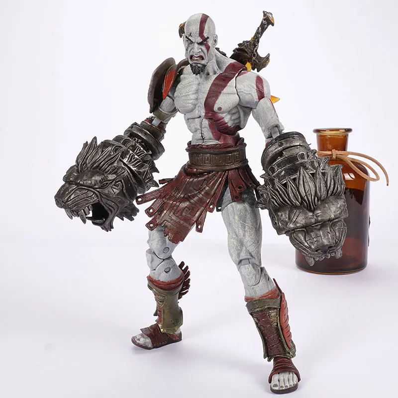 NECA God of War Ghost Sparta Kratos Классическая игра ПВХ экшн фигурка Коллекционная модель