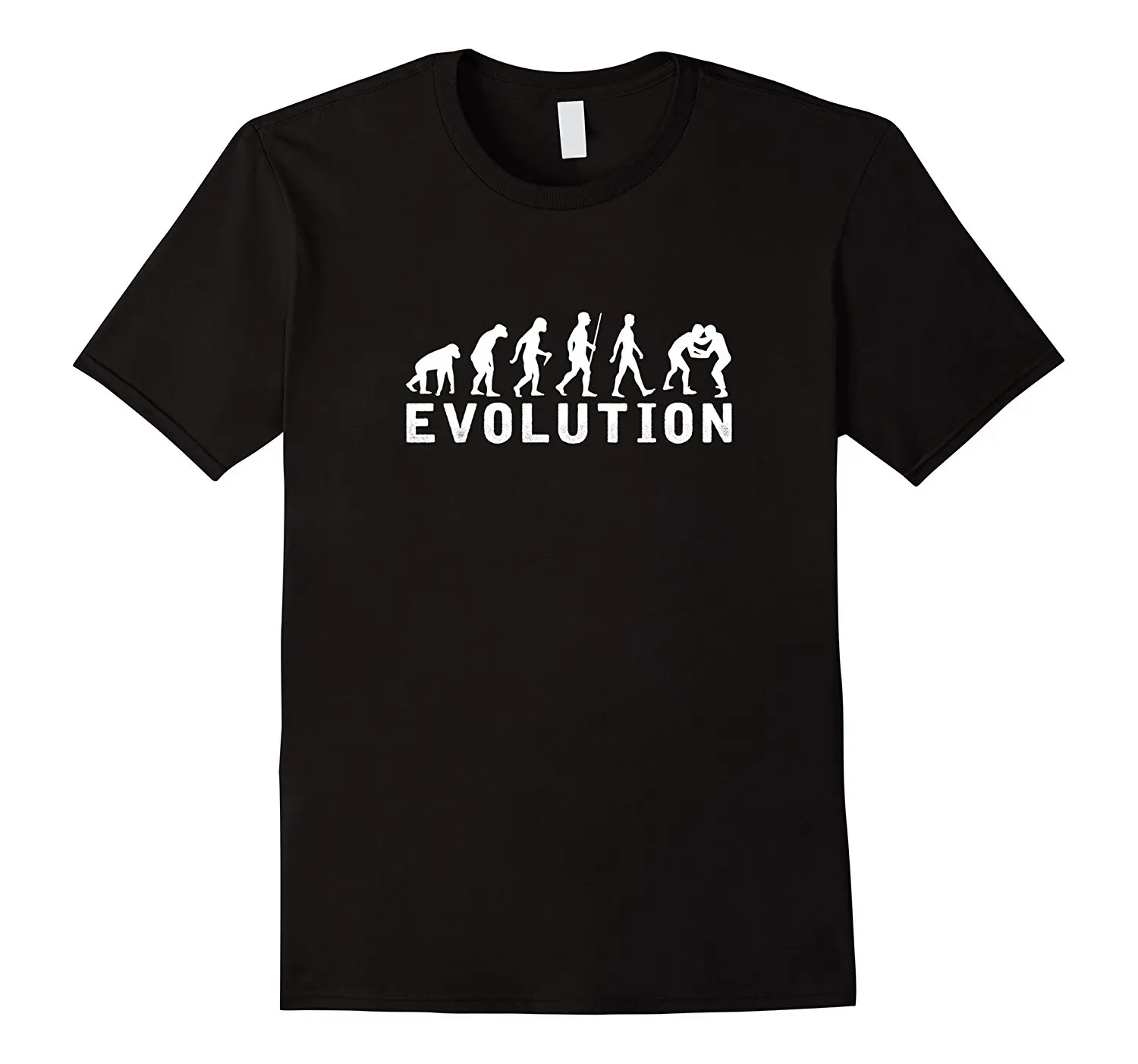 

Wrestling Evolution T-Shirt Tee Shirts Hipster O-Neck Design T Shirts Casual Cool Harajuku Funny Rick Tee Shirts Tops