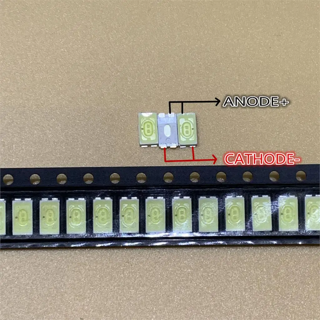 500 шт./лот Сеул 5630 6 в 1 Вт SMD холодный белый светодиод с стабилизатором высокой