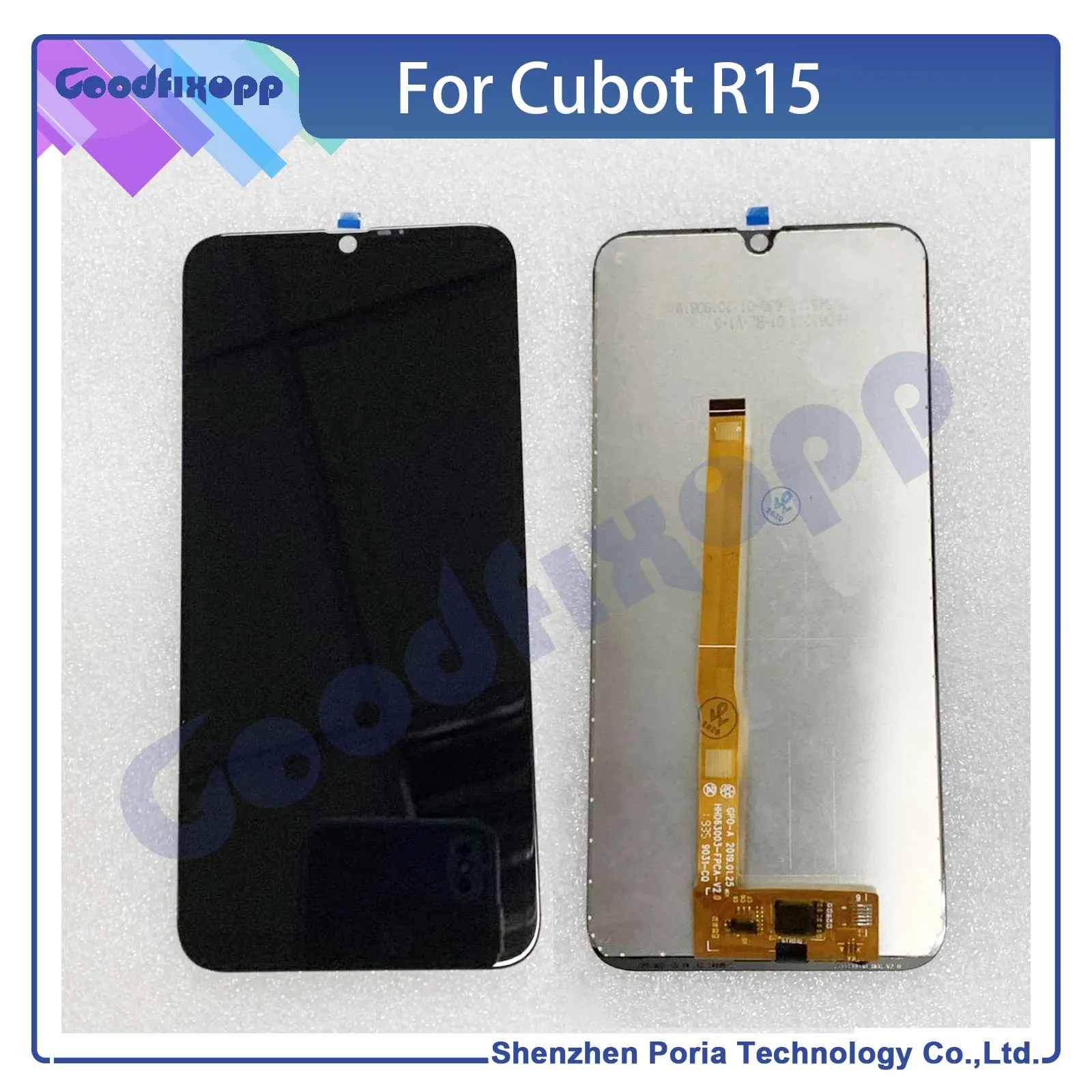 Originale For Cubot R15 LCD Display For Mounting a Digitizer With Touch Screen Digitizer Assembly