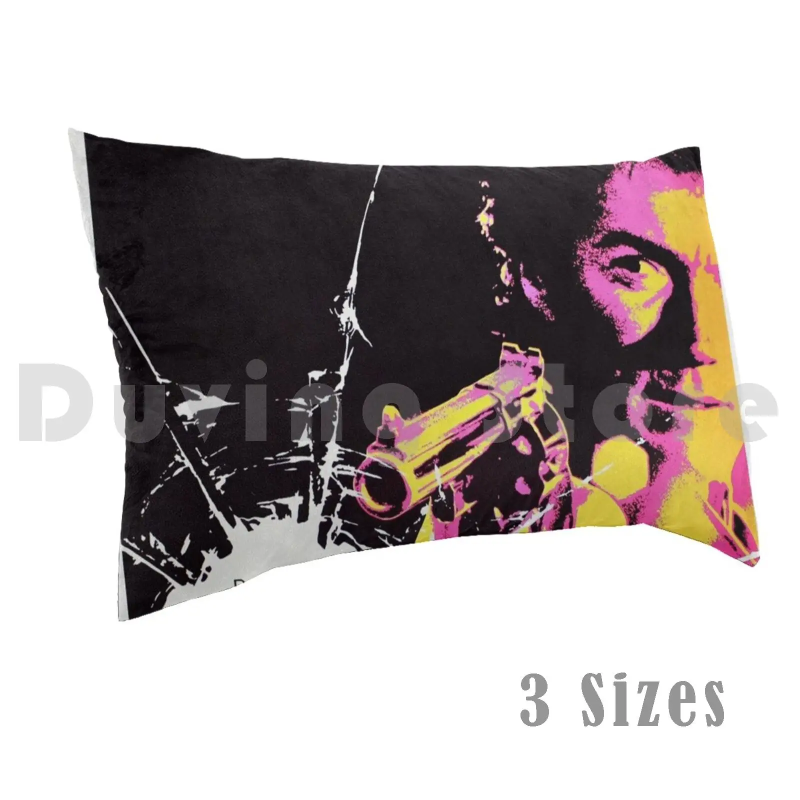 Dirty Harry-Vintage Movie Poster Pillow Case Printed 35x50 Dirty Harry Force Clint Eastwood Film