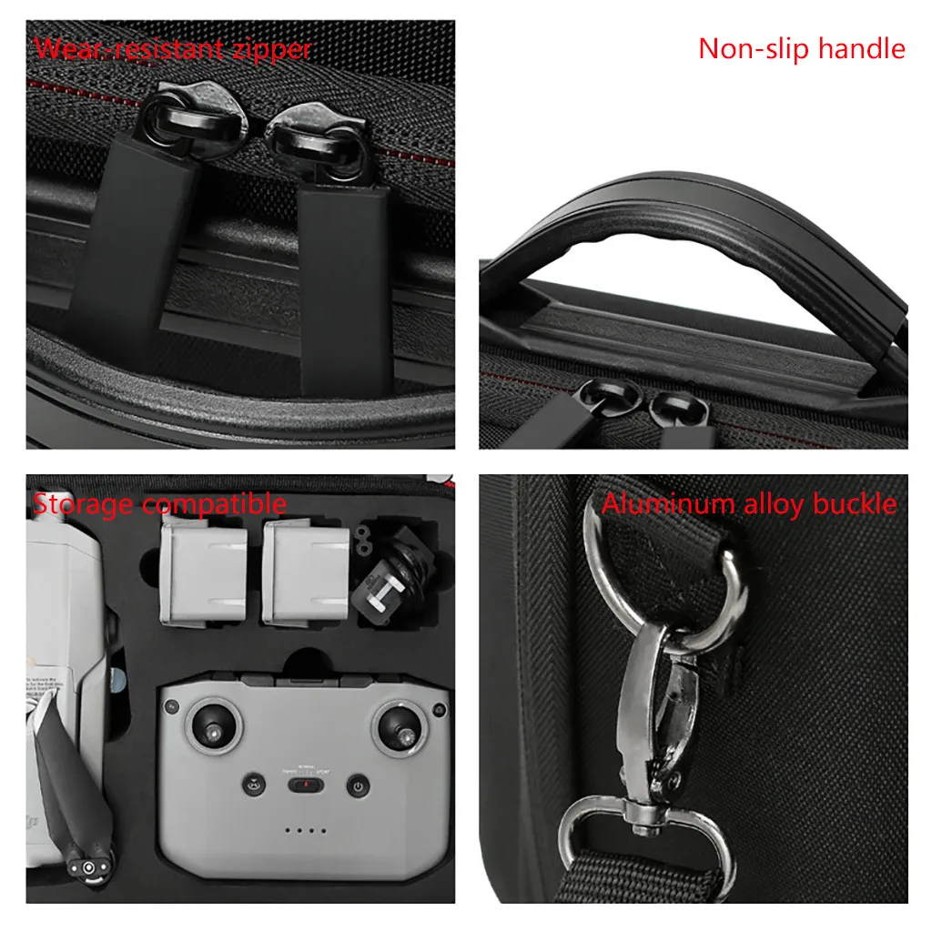 

Portable Hardshell Waterproof Carrying Case For DJI Mavic Air 2 Drone Quality Nylon+EVA Dustproof Shockproof For DJI Mavic Air 2