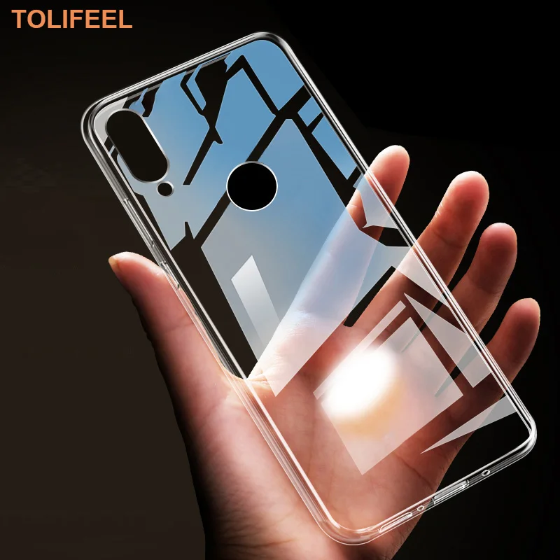 Чехол TOLIFEEL для Huawei Nova 3, 3i, мягкий, силиконовый, ТПУ, прозрачный