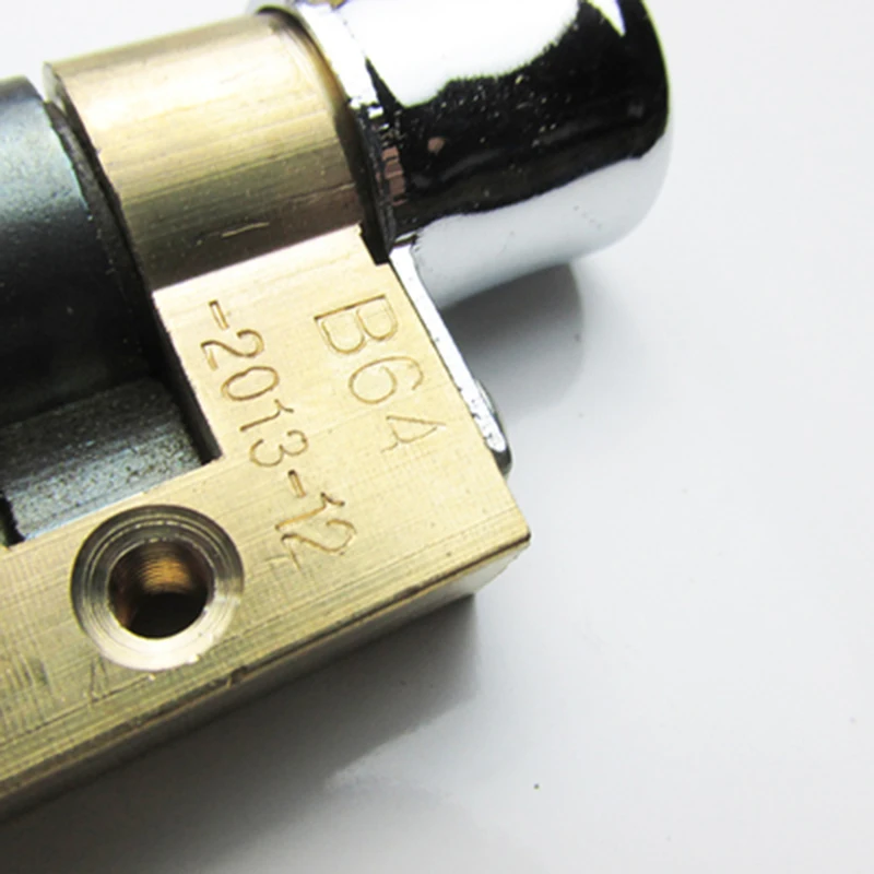 Дверь цилиндрического типа 11 Противоугонный вход латунный дверной замок