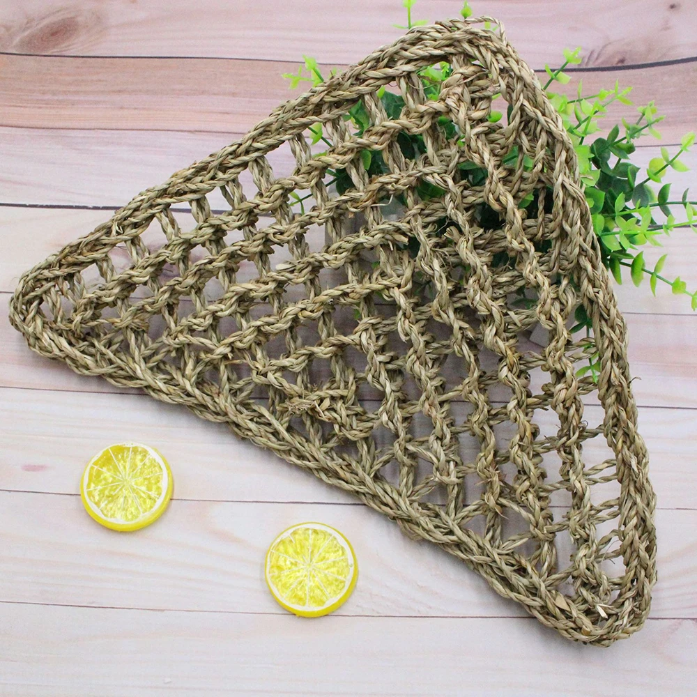 Гамак для ящериц с водорослями качели лежак игрушка Рептилия|Террариумы| |