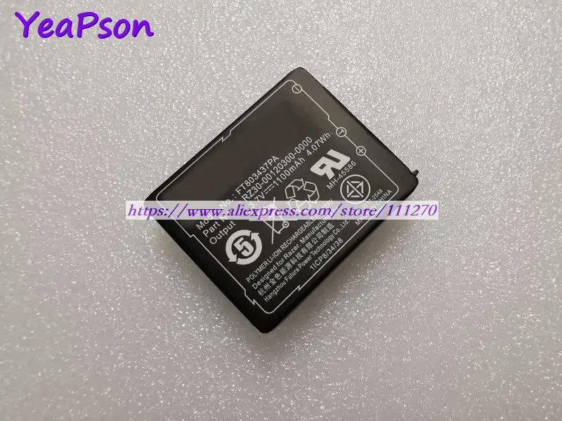 Аккумулятор Yeapson FT803437PA Ip083442a 3 7 в 1100 мА · ч для беспроводной лазерной мыши Razer 1 Mamba