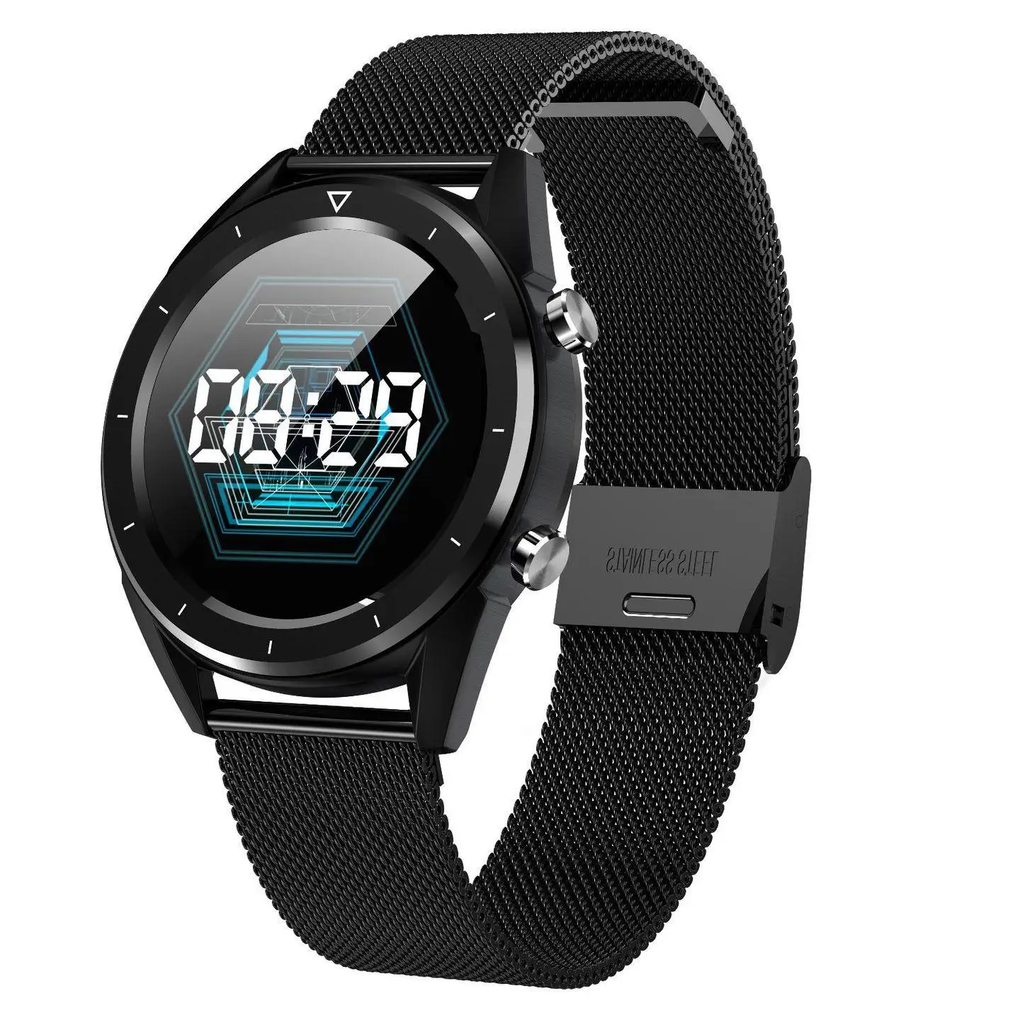 

Dt28 Bluetooth Watch Heart Rate Meter Step ECG Multi Motion Mode Alarm Clock Stopwatch Smart Watch