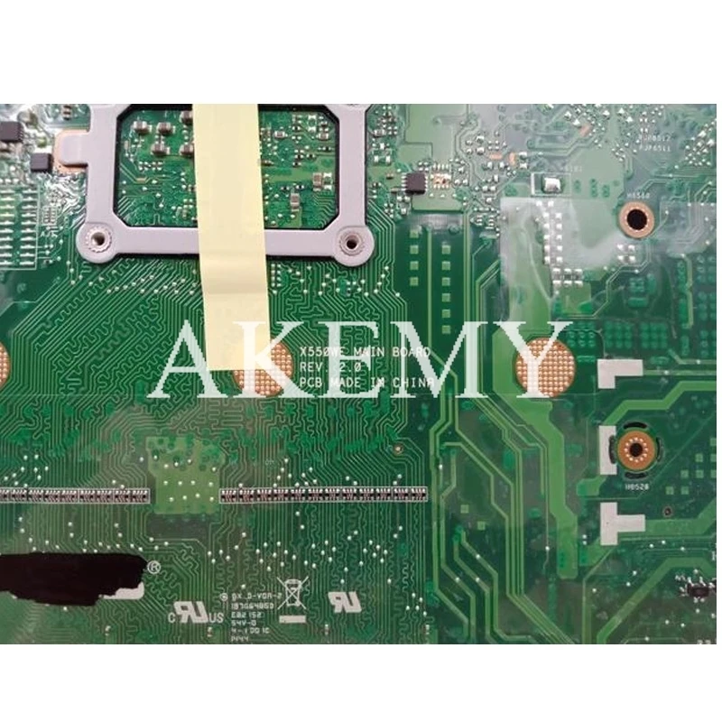 

X550WEK Laptop Motherboard For Asus X550WE X550W D552W X552E X550EP A4-6210/A4-5100U 4G RAM Original Mainboard 100% test ok