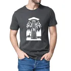 Забавная Мужская футболка Bigfoot Ufo, с изображением персонажа из 100% хлопка