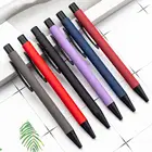 Металлическая шариковая ручка, многоцветная ручка с алюминиевым стержнем, масляная шариковая ручка, рекламная акция, подарочная ручка