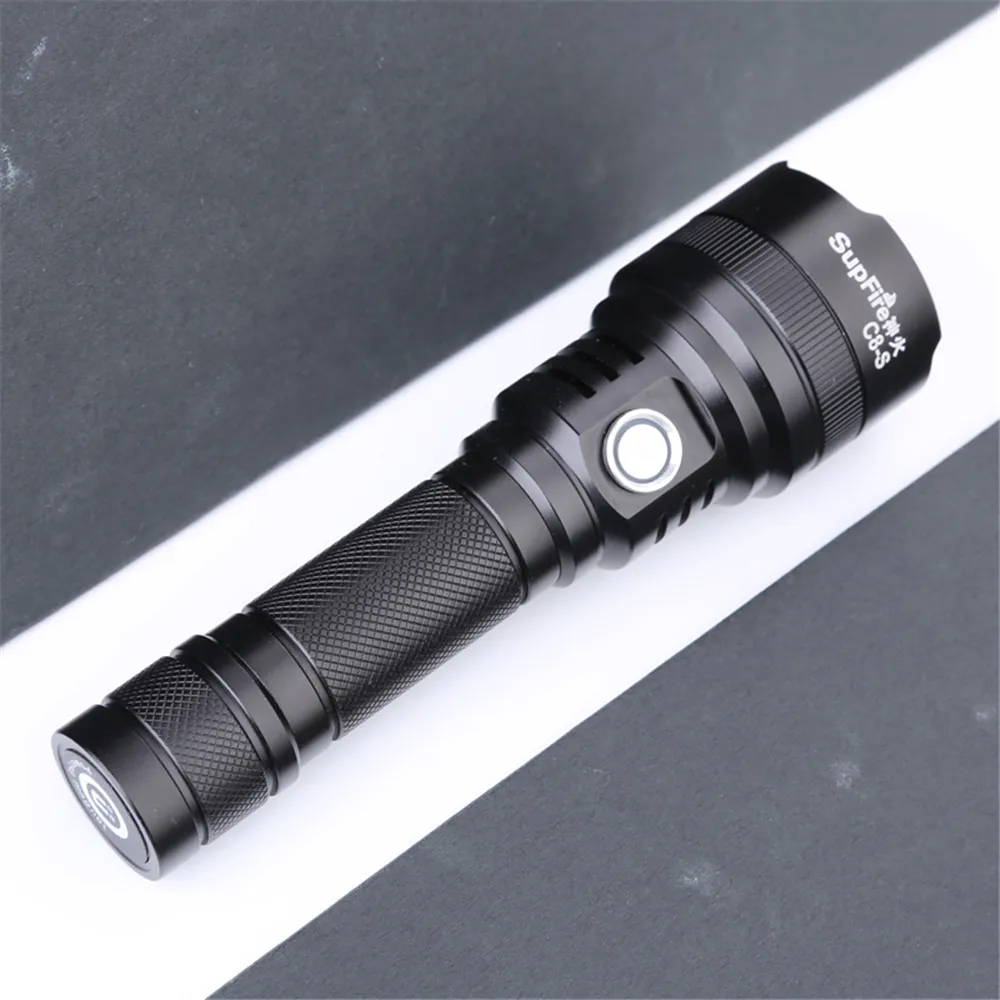 Supfire флэш-светильник фонарь C8-S кемпинга CREE T6 Linterna светодиодный магнитный полицейский флэш-светильник 2500lm ДЛЯ Fenix Nicron O светильник Convoy S138