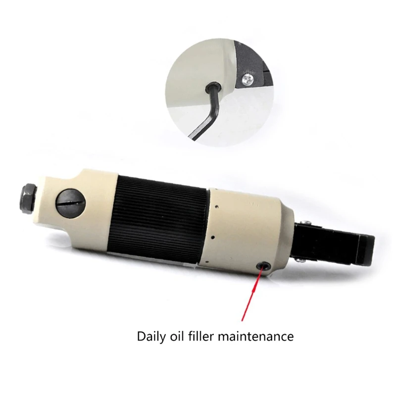 

Zinc Alloy 5.6 cm Diameter Pneumatic Punch Tool Puncher Edge Setter Air Powered Pneumatic Puncher for Carpenters