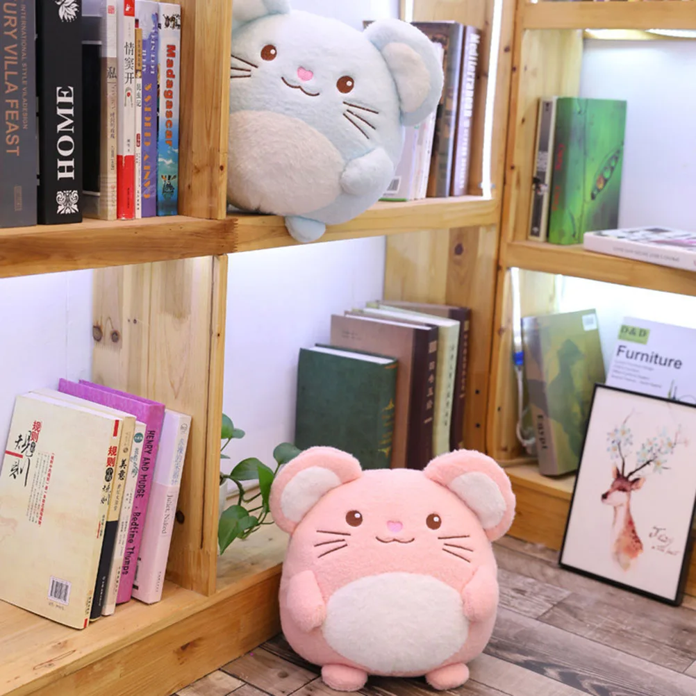 Симпатичная Подушка с имитацией мыши супер мягкая плюшевая мышь кукла крыса