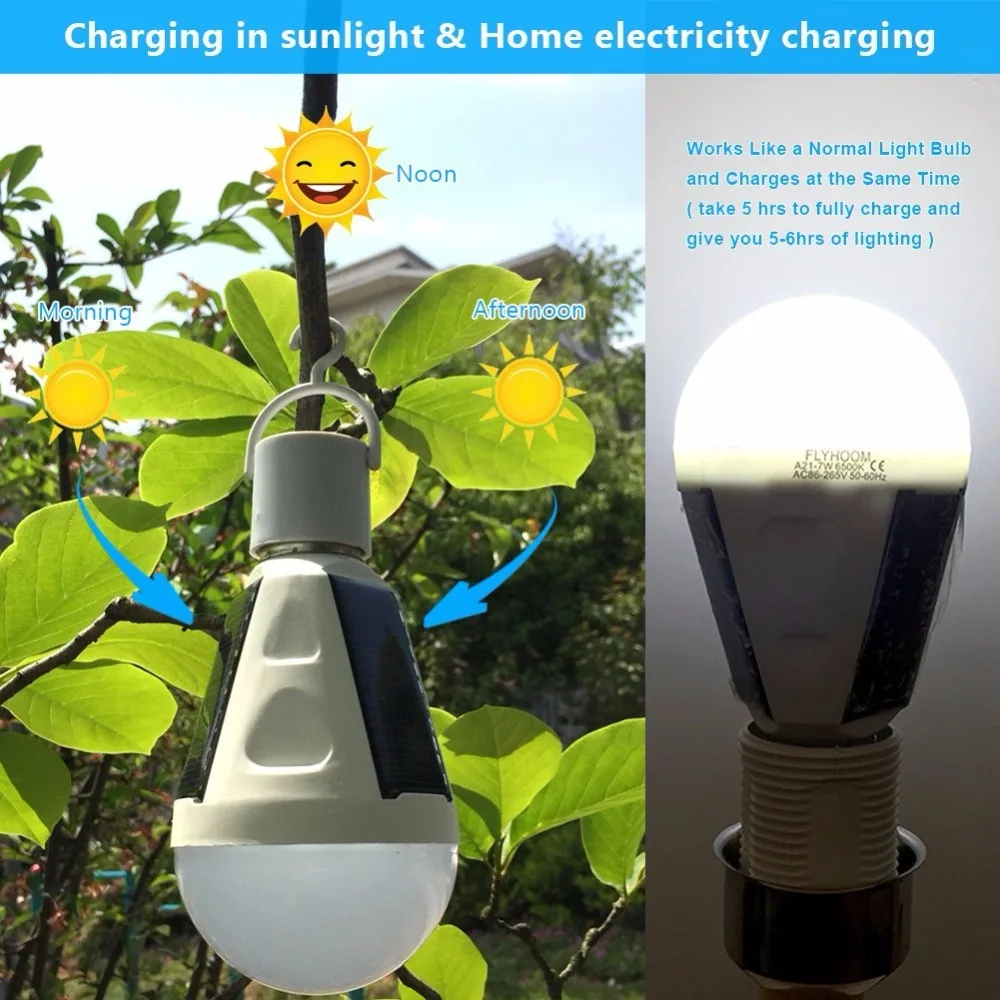 Перезаряжаемый 7 Вт 12 светодиодный солнечный силовой светильник переносная