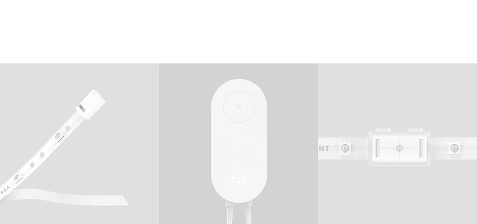 Yee светильник RGB светодиодный 2 м светильник с умным управлением для Mi Home APP WiFi работает с Alexa Google Home Assistant 16 миллионов красочных
