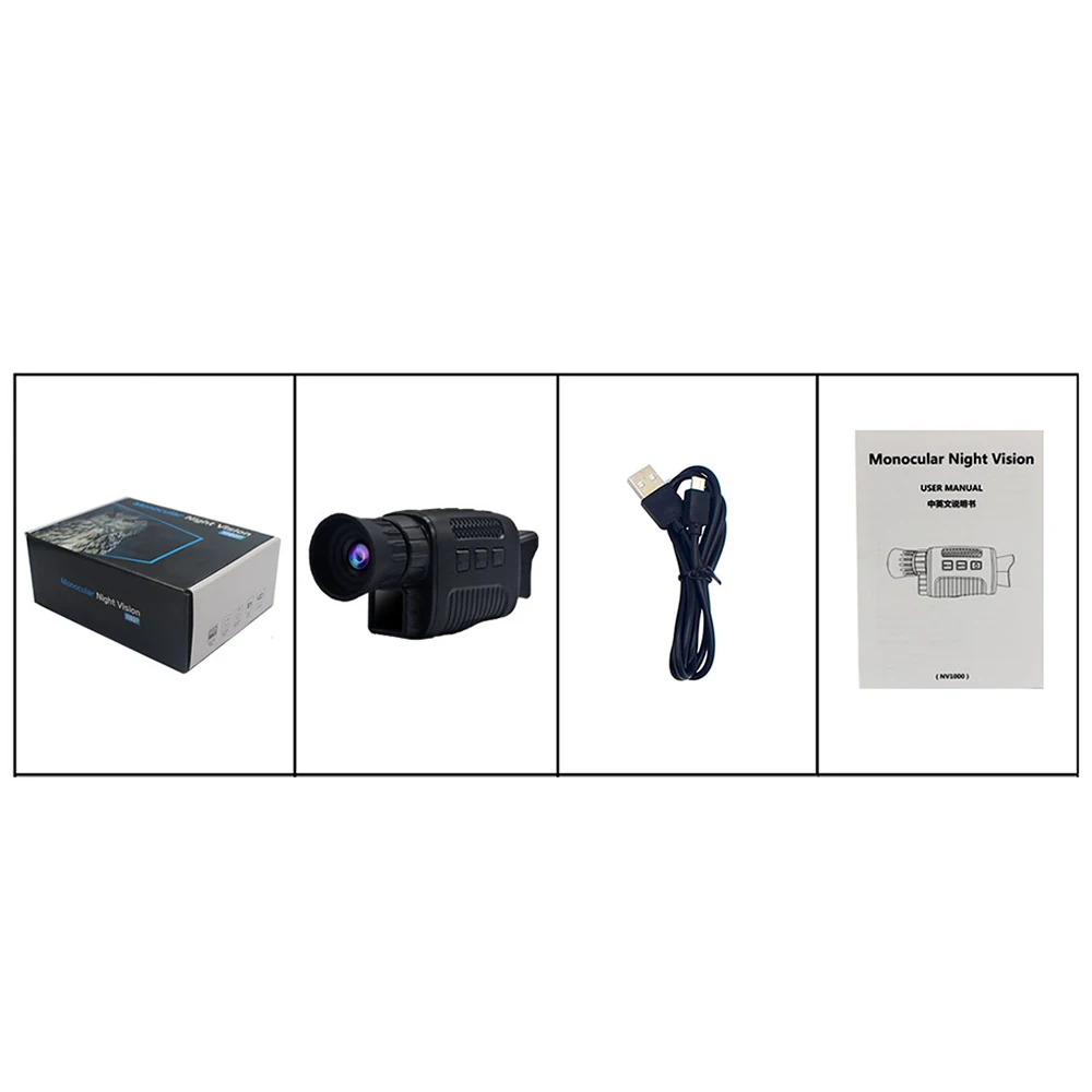 

Digital Night Vision Monoculars IR Night Vision Goggles Infrared Digital Camera With TFT LCD 3W 5X Digital Zoom 850nm IR LED