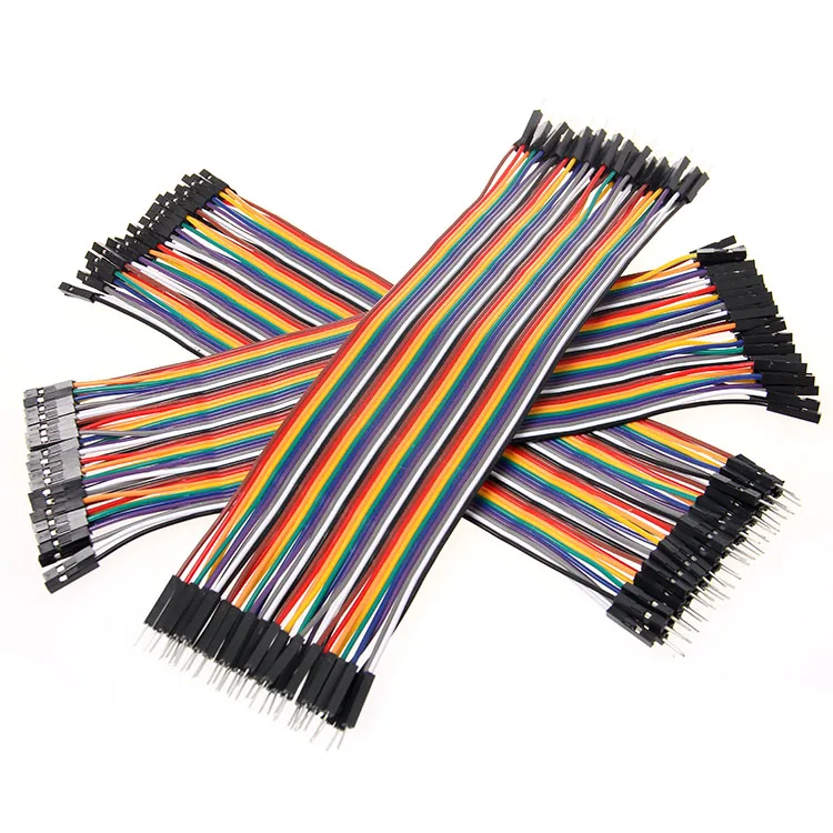 40Pin 20 см Dupont line male to + female и Перемычка провода кабели|Монтажный жгут| |