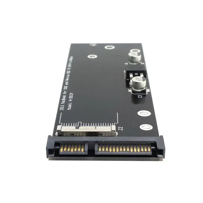 PCBA 17 + 7pin SSD HDD к SATA 22Pin жесткий диск картридж для Macbook Air Pro MD223 MD224 MD231 MD232|Компьютерные